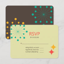 Géométrique moderne coloré rétro