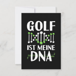 Cartons Réponse Golf C'est mon ADN