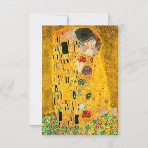 Cartons Réponse Gustav Klimt Le Baiser