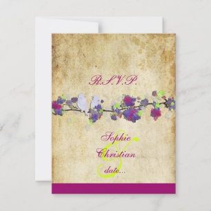 Cartons Réponse INSÉPARABLES, GRAND RSVP/do-it-yourself couleur