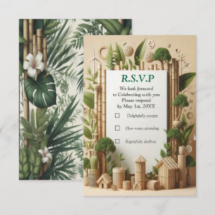 Cartons Réponse Jardins et bâtiments écologiques en Harmonie