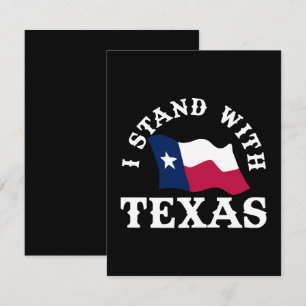 Cartons Réponse Je suis avec le Texas