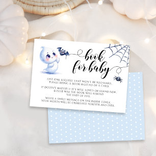 Cartons Réponse Joli petit livre bleu Boo pour la fête de bébé gar