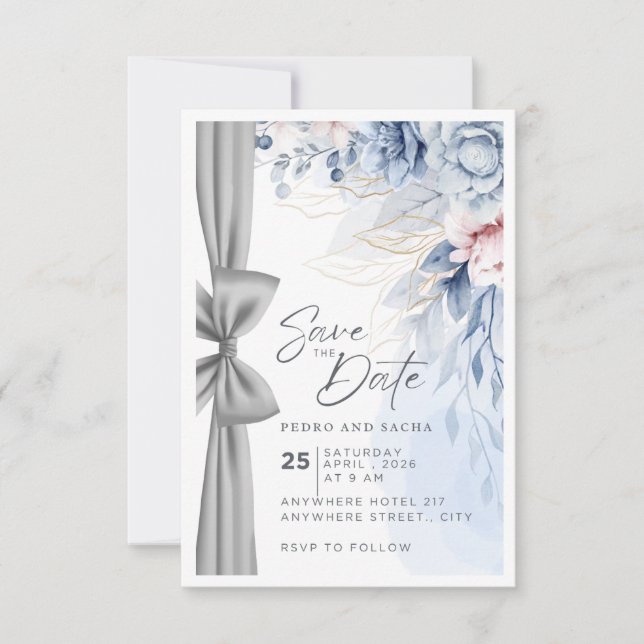 Cartons Réponse Joyeux Mariage (Devant)