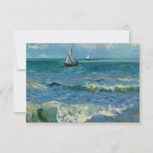 Cartons Réponse La mer aux Saintes Maries de la Mer   Van Gogh