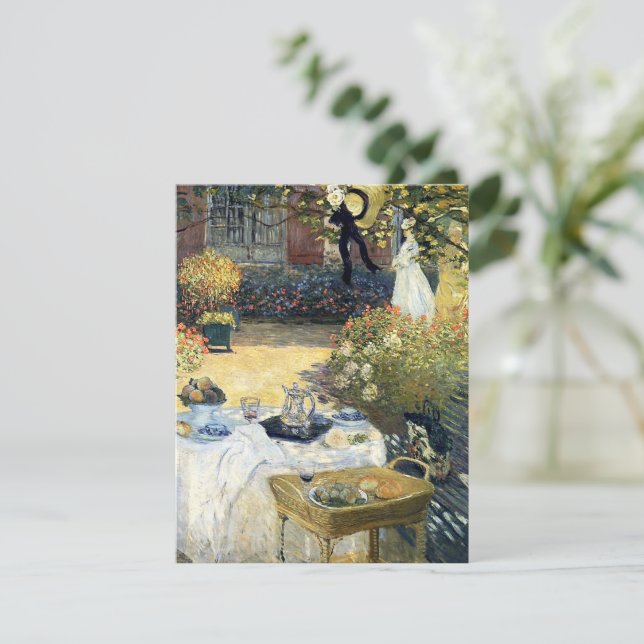 Cartons Réponse Le Luncheon Claude Monet (Debout devant)