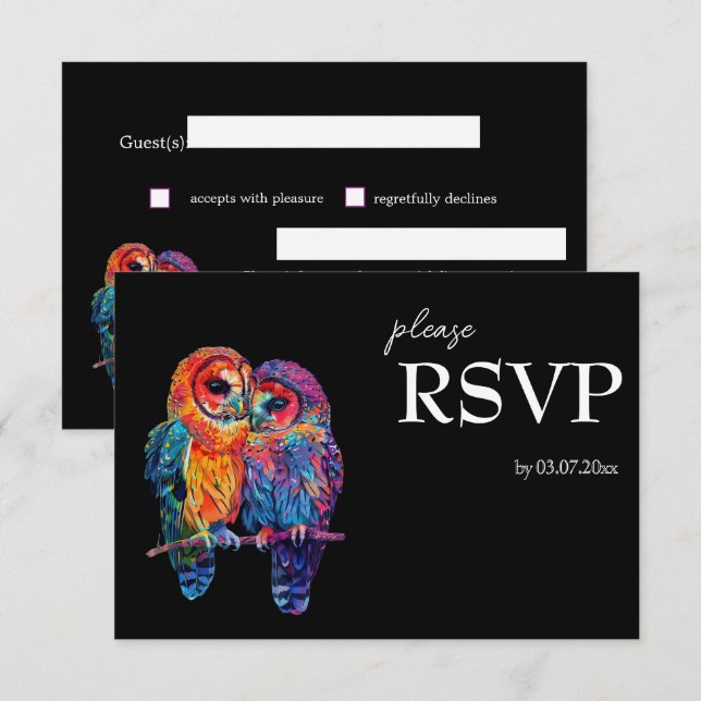 Cartons Réponse LGBTQ+ Beau budget simple Unité éternelle (Devant / Derrière)