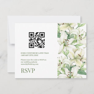 Cartons Réponse LILY Blossom Elegance QR Code