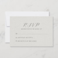 Lin blanc faux minimaliste