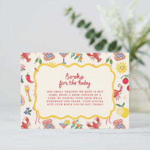 Cartons Réponse Livres d'été italiens pour bébé Insert Méditerrané