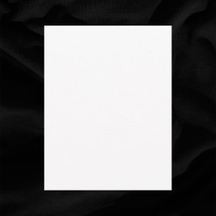 Cartons Réponse Mariage blanc semi-brillant de 4,25 po x 5,5 po