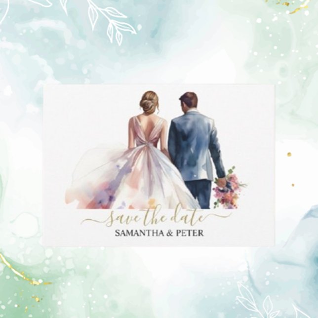 Cartons Réponse Mariage classique Boho Floral (Set the tone for your big day with this rustic boho floral RSVP card.)