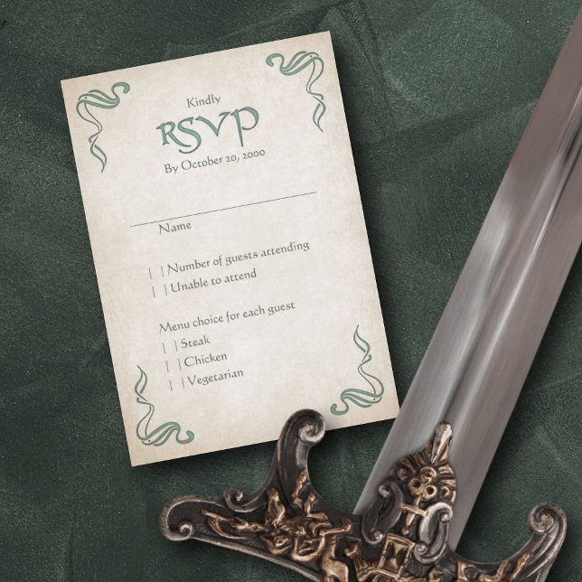 Cartons Réponse Mariage d'Imaginaire Celtic Viking (Créateur téléchargé)