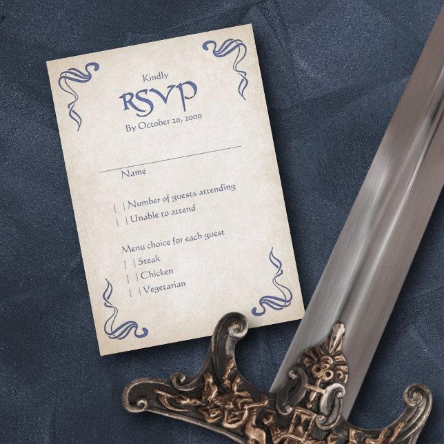 Cartons Réponse Mariage d'Imaginaire Celtic Viking (Créateur téléchargé)