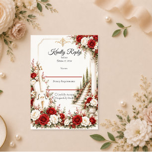 Cartons Réponse Mariage Élégance Romantique au Violoncelle