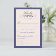 Mariage Élégant Classique Violet et Crème