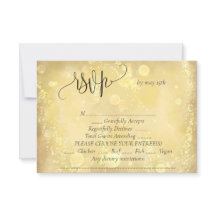 Mariage élégant or