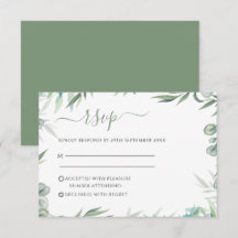 Mariage Feuille de l'Eucalyptus