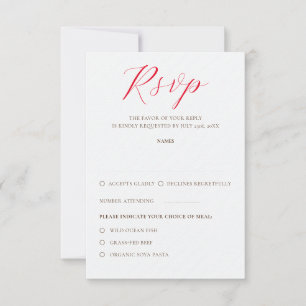 Cartons Réponse Mariage Français Kissed Sweet Berry Raisins