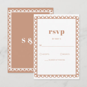 Cartons Réponse Mariage mexicain Fiesta Barro Papel Picado Boho