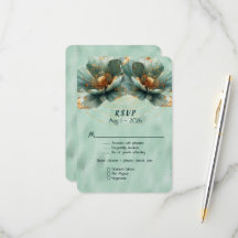 Mariage Moderne Minimaliste Émeraude et Or
