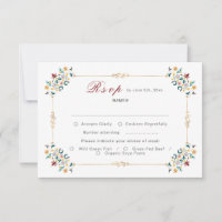 Mariage Motif classique complexe de géométrie vint
