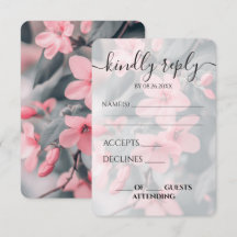 Mariage personnalisé Fleurs roses Fleurs vertes