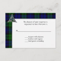 Mariage Tartan noir