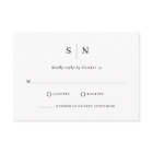 Minimal et chic | Mariage noir et blanc