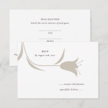 Minimaliste Moderne Floral Greige & Espresso