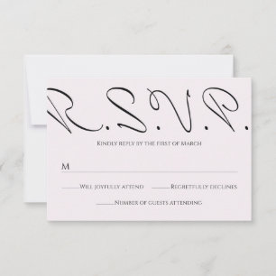 Cartons Réponse Minuscule Typographie Plaisant Mais Mariage Formel