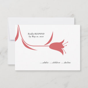 CARTONS RÉPONSE MOD WINE TULIP MARIAGE
