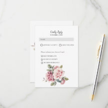 Moderne Chic Élégant Romantique Rose Mariage