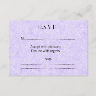 Cartons Réponse Motif Arrière - plan violet clair.