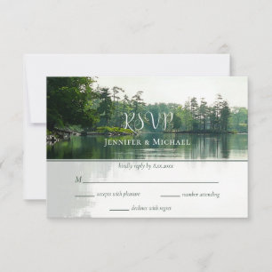 Cartons Réponse Notre aventure commence le mariage rustique au bor
