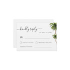 Palmiers tropicaux Boho Beach Destination Mariage