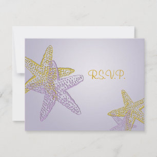 Cartons Réponse PixDezines 4,25 po x 5,5 po rsvp, poisson étoilé p