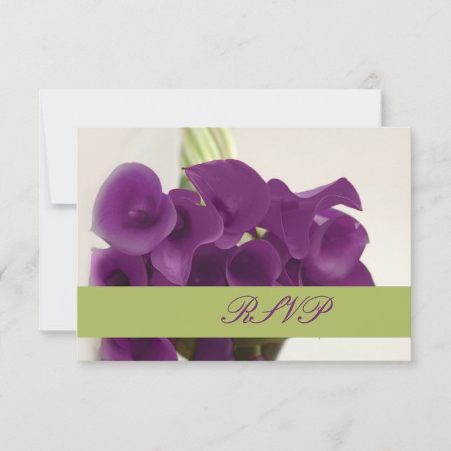 Cartons Réponse PixDezines calles violettes lys/do-it-yourself (Devant)