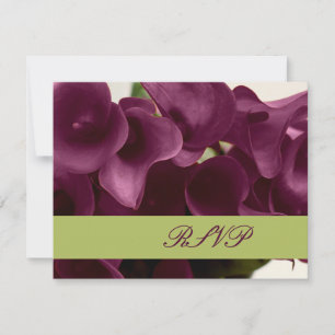 Cartons Réponse PixDezines lys calla violet/do-it-yourself