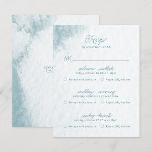 Cartons Réponse Plage Whimsical Watercolor