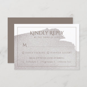 Cartons Réponse Plongée de beige   Elégant arbre d'aquarelle Taupe