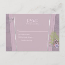 Plum poussiéreux, violet pâle et mariage floral RS