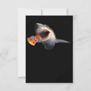Cartons Réponse Poisson de requin Pizza Amateurs de requins Dons a