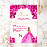 Princesse aux cheveux blonds or et rose chaud