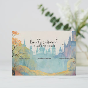 Cartons Réponse Rainbow Forest Castle Arch Pagan Handfasting