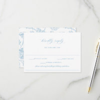 Regency Blue Allergy Dietary Note Mariage