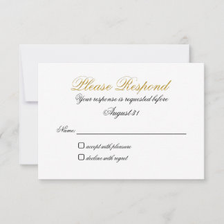 Cartons Réponse Répondre Non Entrée Faux Or