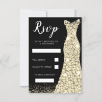 Robe d'étincelle d'or Fête d'anniversaire Mariée N