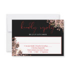 Rose Floral Gothique Noir Et Mariage Rouge