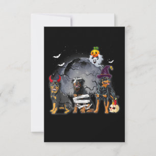 Cartons Réponse Satan Witch Mummy Halloween Cost